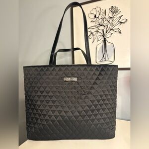 Ralph Lauren Black Diamond-Pattern Tote
